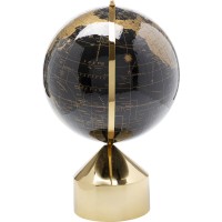 Objet décoratif Globe Top doré 47cm