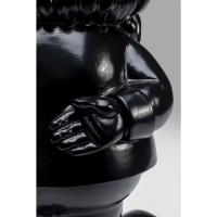 Figurine décorative Nain Standing noir-doré 45