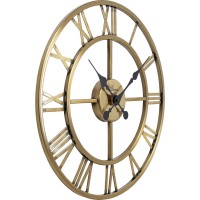 Wall Clock Roman Brass Ø41cm