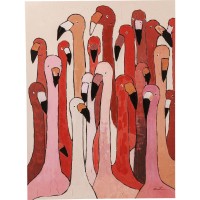 Bild Touched Flamingo Meeting 120x90cm