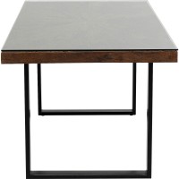 Table Conley noir 180x90