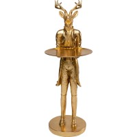 Deco Figurine Standing Waiter Deer 63cm