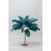 Table Lamp Feather Palm Green 60cm
