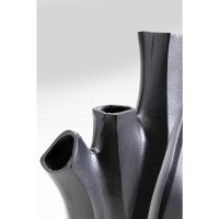 Vase Flame Black 29cm