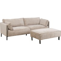 Sofa 3-Sitzer Victor Grau 233cm
