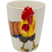 Tazza Funny Animal Rooster 12cm