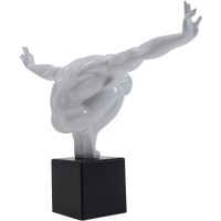 Decoration Object Athlete White Small