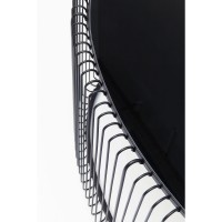 Coffee Table Wire Uno Black 60x90cm