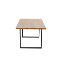 Tisch Jackie Eiche Schwarz 160x80