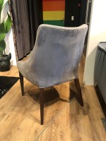 KARE Green Stuhl Mode Velvet Grau OCCASION