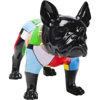 Figura decorativa Bulldog colore