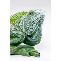 Figura decorativa Lizard verde 21cm