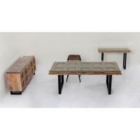 Table Harmony chromé 200x100cm