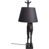 Lampe de table Animal Giraffe Matt Noir