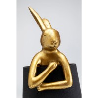Table Lamp Animal Rabbit Gold/Black 50cm