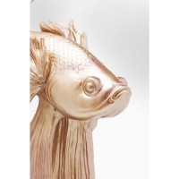 Figurine décorative Betta Fish doré