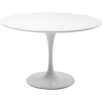 Pied de table Invitation blanc Ø60cm