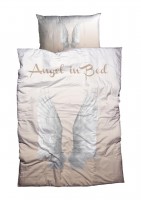 Bettwäsche Angel in Bed 160x210 + Kissen 65x100