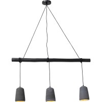Lampe à suspension Dining Concrete Noir Tre