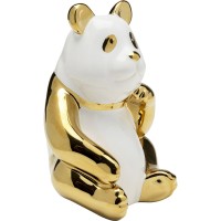Figura decorativa Panda oro 19cm