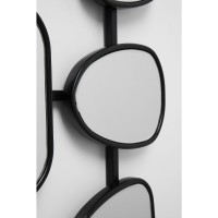 Miroir mural Nastro noir 80x114cm