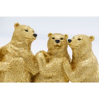 Deco Figurine Tipsy Dancing Bears 14cm