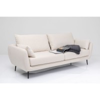 Sofa Amalfi 2-Sitzer Creme 219cm