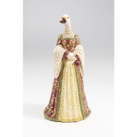 Figurine décorative Bird Lady Duck blanc 31cm