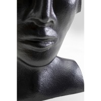 Vase Rostro noir 17cm