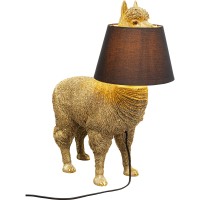 Tischleuchte Alpaca Gold 59cm