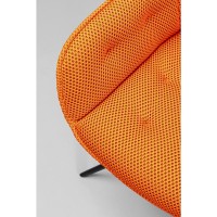 Chaise pivotante Carlito Mesh orange