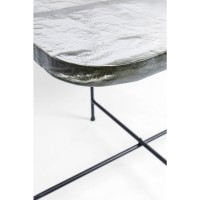 Table basse Ice noir 63x46cm