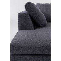 Canapé d angle Gianni gris gauche