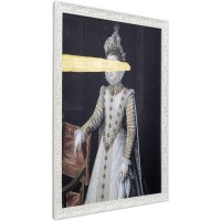 Oil painting Frame Incognito Baroness 100x80