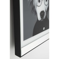 Quadro Frame specchio Artist Dog 60x60
