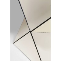 Side Table Luxury Triangle Champagne 32x32cm