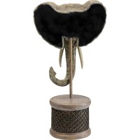Deco Object Elephant Head Pearls 76