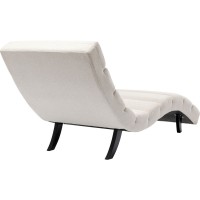 Chaise longue Balou crème 190cm