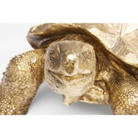 Figura decorativa Turtle oro medio 40cm