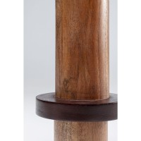 Candle Holder Wood Cylinder 25cm