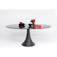 Table Grande Possibilita Smoke Glass 180x120cm