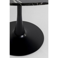 Tisch Schickeria Marmor Schwarz Ø110cm
