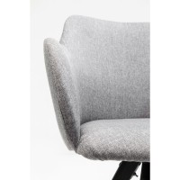 Chaise pivotante Madame gris