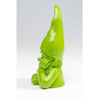 Figurine décorative Nain vert 21cm