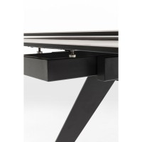 Table à rallonges Amsterdam foncé 200/45+45)x100cm