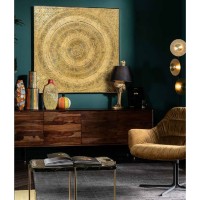 Cornice decorativa Art Circle oro 120x120cm