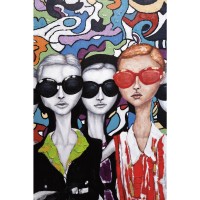 Acrylic Painting Sunglasses 150x120cm