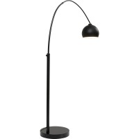 Floor Lamp Lounge Small Deal Eco Matt Black 175cm