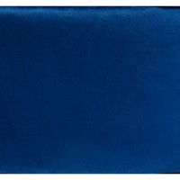 Echantillon tissu Melissa velours bleu 10x10cm