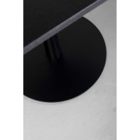 Table bistrot Capri noir 70x70cm